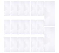 ARTIBETTER Fundas Transparentes para Billetes 173 X 75 CM Paquete de 20 Unidades Funda Protectora de Plástico Antipolvo para Coleccionistas Almacenamiento Seguro y Exhibición de Papel