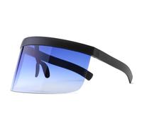 Artibetter Gafas de Sol Protectoras a Prueba de Viento Unisex, Material PC y Diseño Estilizado para Uso Diario al Aire Libre, Color Azul