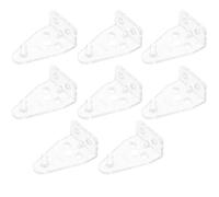 Artibetter Gancho para Persianas Venecianas 8 Unidades, Conector de Inclinación Compacto, Material Firme y Ligero, Accesorio para Cortinas y Ventanas, Uso en Control y Ajuste de Persianas