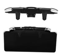 Artibetter Gatillo Para Juegos Móviles Disparo Rápido, Botón Ajustable y Revestimiento De Silicona, Controlador Compacto Negro Para Jugadores De Móviles En Partidas De Acción