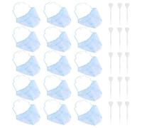 Artibetter Gorro de Mechas Azul Kit de 15 Piezas para Teñir el Cabello Material PE Seguro y Aguja de Crochet Color Aleatorio para Peluquería y Peinados DIY en Casa