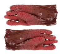 Artibetter Guantes de PVC Antideslizantes para Limpieza Resistentes Abrasión Impermeables Talla Única Guantes de Seguridad para Plomería y Lavado de Platos Uso Doméstico y Profesional