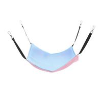 Artibetter Hamaca Colgante para Gatos de Malla Transpirable Cama Doble Cara para Jaula Diseño Cómodo y Duradero para Interiores y Tiendas de Mascotas