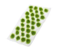 ARTIBETTER Hoja de Césped Artificial Verde para Maquetas Arquitectónicas y Mesas de Modelado, Material Plástico Fácil de Usar Que Mejora la Estética en Diseño Paisajístico