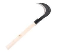 Artibetter Hoz Herramienta de Acero al Manganeso Mango Largo para Desmalezar Césped en Jardinería, Cuchillo Afilado para Deshierbar y Cortar Hierba Varios estilos