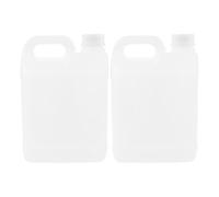 Artibetter Jarra de Plástico Reutilizable con Tapa Hermética y Asa, Capacidad 2l, Fácil de Limpiar, Adecuado para Uso Doméstico y Comercial, Paquete de 2 Unidades