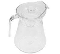 ARTIBETTER Jarra Lanzador de Bebidas Acrílica de 1 Litro Tapa Segura, Recipiente para Agua y Jugos, Apta para Refrigerador y Reuniones al Aire Libre