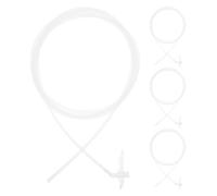 Artibetter Juego de 4 Tubos de Extensión para Sellador Espumoso Manguera de Espuma Expansiva de 3 Metros Boquillas Reutilizables Compatibles para Calafateo en Reformas y Aislamiento