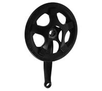 Artibetter Juego de Bielas Acero al Carbono Cubierta de Cadena Doble Negro Plato de 36 Dientes Mejora la Eficiencia Pedaleo Suave de Bicicleta Velocidad para Bicicleta de Montaña