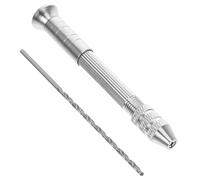 Artibetter Juego de Brocas Herramienta Robusta y Precisa para Taladro Manual de Metal Plata para Hacer Velas Caseras y Manualidades DIY de Modelismo