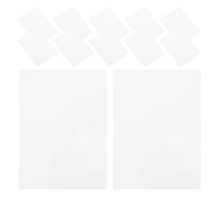 Artibetter Juego de Cartas de Plástico Pet Blanco Diseño Doble Cara en Blanco y Sublimación Vibrante, 57 Piezas Impermeables para Actividades y Juegos al Aire Libre
