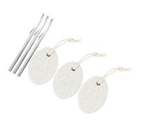 ARTIBETTER Kit de Pedicura Profesional para Pies, Removedor de Callos de Acero Inoxidable Lima de Pie y Piedra Exfoliante, Set de 6 Piezas para Eliminar Piel Muerta y Durezas, Cuidado Diario