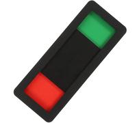 ARTIBETTER Letrero de Privacidad Acrílico Deslizante 4X10 CM Color Negro para Abogados y Comités en Oficinas