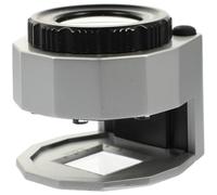 Artibetter Lupa Ajustable de Joyería Luz Led, Vidrio Óptico y Aleación de Aluminio Ligera, Adecuado para Hobbies y Fotografía, Lupa para Joyeros Aumento 30x