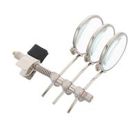Artibetter Lupa de Joyería Retro Clip, Ligera Cristal, Aumento hasta 15x, Adecuado para Reparación de Joyas y Lectura Detallada