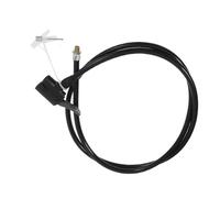 Artibetter Manguera de Inflado de Bicicleta Portátil Multifunción, | Accesorio Negro de Plástico, Conexión Rápida para Válvula de Aguja, Piezas de Inflador y Bomba