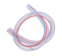 ARTIBETTER Manguera Flexible de PVC con Alambre para Desagüe Rápido Transferencia de Aceite y Agua Tubo Transparente para y Sistemas de Drenaje