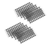 Artibetter Marcadores Retrorreflectantes Pet para Escaneo 3D Alta Precisión y Transmisión de Datos Precisa en Animación y Producción de Cine, Pack de 10 Hojas