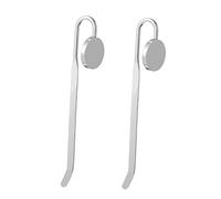 ARTIBETTER Marcapáginas de Metal Cuello de Cisne 2 Uds Sujetalibros Elegante Accesorios Ecológicos para Libros para Estudiantes