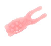 ARTIBETTER Masajeador Nasal de Resina Pequeño Rosa Diseño Pez Dorado, Barra Raspadora Facial para Acupuntura y Masaje Manual Antiedad, Herramienta Portátil para Nariz y Cuidado Piel