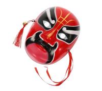 Artibetter Máscara de Ópera Tradicional China para Cosplay y Festivales, Hecha de Pvc Resistente que No se Rompe Desvanece, Adecuado para Decoración y Disfraces