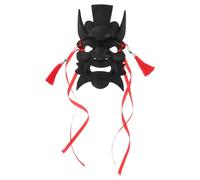 Artibetter Máscara Tradicional Artesanal para Disfraz Diy Cubierta Facial Completa de Plástico Ligero Cómoda y Transpirable para Fiestas de Carnaval Teatro y Mascaradas