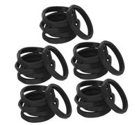 ARTIBETTER Micrófono Cinco 25 Piezas Suministros De Micrófono Anillo Anticaída Para Anillo Anticaida Para Microfono Protector De Cargador Charger Stand - El Plastico Black