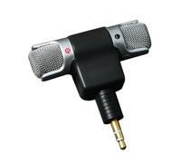 Artibetter Micrófono Estéreo Mini de 3 5 Mm para Computadora Portátil con Mecanismo de hacia Arriba para Reducción de Ruido