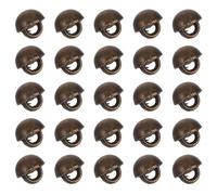 Artibetter Mini Botones Metálicos de 4mm de Aleación de Zinc 50 Forma de Hongo y Vástago Abovedado y Costura DIY para Manualidades en Ropa de Muñecas