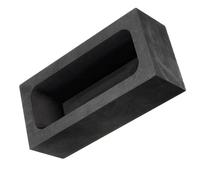 Artibetter Molde de Lingotes de Grafito de Alta Pureza Buena Conductividad Térmica y Estabilidad Térmica para Uso en Laboratorio y Condiciones de Emergencia de Calor o Frío