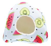 Artibetter Nido Cálido para Hámster y Cobayas Cama de Invierno 22X22 CM Refugio de Algodón Grueso para Mascotas Pequeñas como Petauros del Azúcar Erizos y Chinchillas Escondite Cómodo