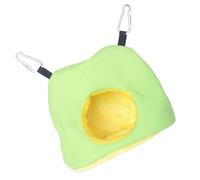 Artibetter Nido para Pájaros Pequeño S Felpa Gruesa Cálida para Invierno, Hamaca y Cómoda para Loros, Cama Colgante para Jaulas, Color Aleatorio, Accesorio para Jaulas