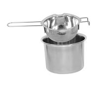 ARTIBETTER Ollas Dobles de Acero Inoxidable Derretir Mantequilla Chocolate Queso y Cera Cuenco Grande Dos Picos Vertedores para Cocina Repostería y Fabricación de Velas