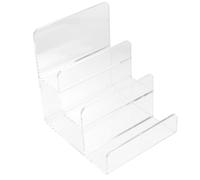 Artibetter Organizador de Acrílico para Joyería y Billeteras, Estantería de Almacenamiento Resistente Plataforma de Bloques para Exhibición en Escaparates y Uso Comercial
