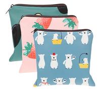 Artibetter Organizador de Bolsas para Compresas 3 Piezas, Diseño y Multifuncional, Pequeño y Portátil para Mujeres y Uso Diario en Instituciones Educativas