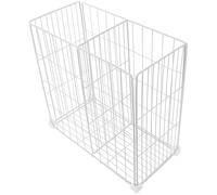 Artibetter Organizador de Congelador Horizontal Divisores y Cesta de Almacenamiento Inferior de Malla Resistente para Frigoríficos y Congeladores, Estante Multifunción para Cocina y