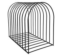 Artibetter Organizador Vertical de Archivos para Escritorio Grande de Hierro Negro Estantería Metálica Semicircular Resistente para Libros y Carpetas Expositor y Soporte de Documentos para