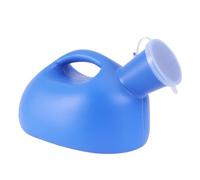 Artibetter Orinal portátil Botella para Exterior Orina con Tapa Inodoro de Emergencia 2000 ml (Azul)