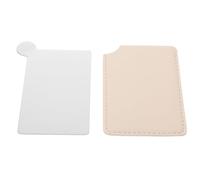 ARTIBETTER Paleta de Mezcla de Maquillaje Metálica de Acero Inoxidable, Bandeja Versátil para Bases Líquidas y Sombras, Adecuado para Uso Profesional y Personal