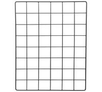 Artibetter Panel de Rejilla Metálica para Pared Estante de Almacenamiento Creativo y Ligero Diseño Nórdico Elegante para Fotos Postales y Organización Salón y Oficina