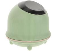 Artibetter Papelera Mini de Escritorio Tipo Prensa con Tapa Verde, Reutilizable Abs, Diseño Simple para Habitación Infantil o Dormitorio