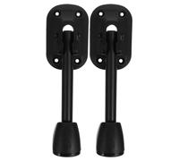 Artibetter Patas de Metal para Muebles Plegables de Hierro Negro, 2 Piezas, Estilo Moderno, Ahorro de Espacio y Portátiles para Mesa Auxiliar o Comedor