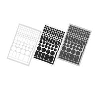 Artibetter Pegatinas Adhesivas para Bloqueo de Luz Led, Material PVC y Eva, 3 Unidades para Decoración de Verano en Cine y Dispositivos Electrónicos