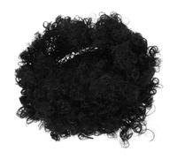 ARTIBETTER Peluca de Cosplay para Mujer Peluca Afro Rizada Sintética Corta Negra con Diseño de Rizos Esponjosos y Ajuste Cómodo para Fiesta y Halloween