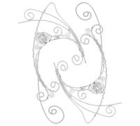 Artibetter Pendientes Ear Cuff Vintage de Cobre para Mujer, Ligeros y Fáciles de Poner, Estilo Retro en Plata para Cosplay y Uso Diario