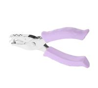 Artibetter Perforadora de Papel Individual de Mano para Manualidades, Tamaño de Orificio 3mm, Material Metálico Resistente, Diseño Elegante y Multifunción para Proyectos DIY