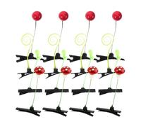 Artibetter Pinzas Pelo Pequeñas Diseño de Plantas, 16 Unidades Brotes de Soja, Hojas Verdes Degradadas, Clips Kawaii para Niñas de 8 a 12 Años, Accesorios Decorativos para Uso Diario