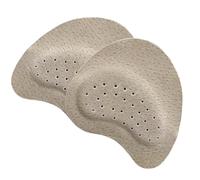 ARTIBETTER Plantillas Gel para Tacones Elevados Almohadillas Adhesivas para Pies, Cojín Antideslizante de Cuero y Látex para Confort y Relajación del Antepié, 1 Par