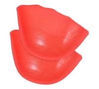 Artibetter Plantillas Punta del Zapato Rellenas, Protectores de Puntera Acolchados Naranja, Insertos Suaves para Antepié Ergonómicos y Transpirables, Ideales para Zapatos de Trabajo y