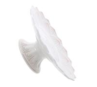 Artibetter Plato de Ofrendas Budista Frutero Decorativo para Rituales E Incienso de Cerámica de Color Claro de 18cm Bandeja Práctica y Elegante para Uso en Templo